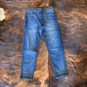 SPANX Dark Blue Denim Pants